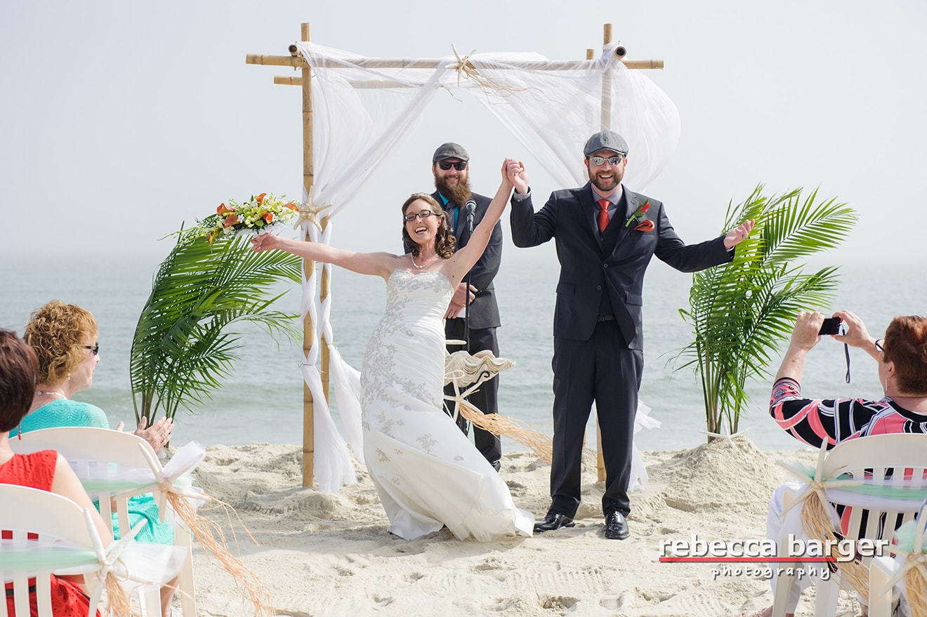 NJ beach wedding